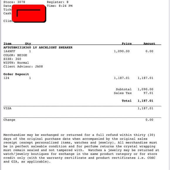 Louis Vuitton Arch Light Sneaker 👟 - Picture 9 of 10